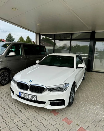 BMW Seria 5 cena 133000 przebieg: 114000, rok produkcji 2017 z Kraków małe 232